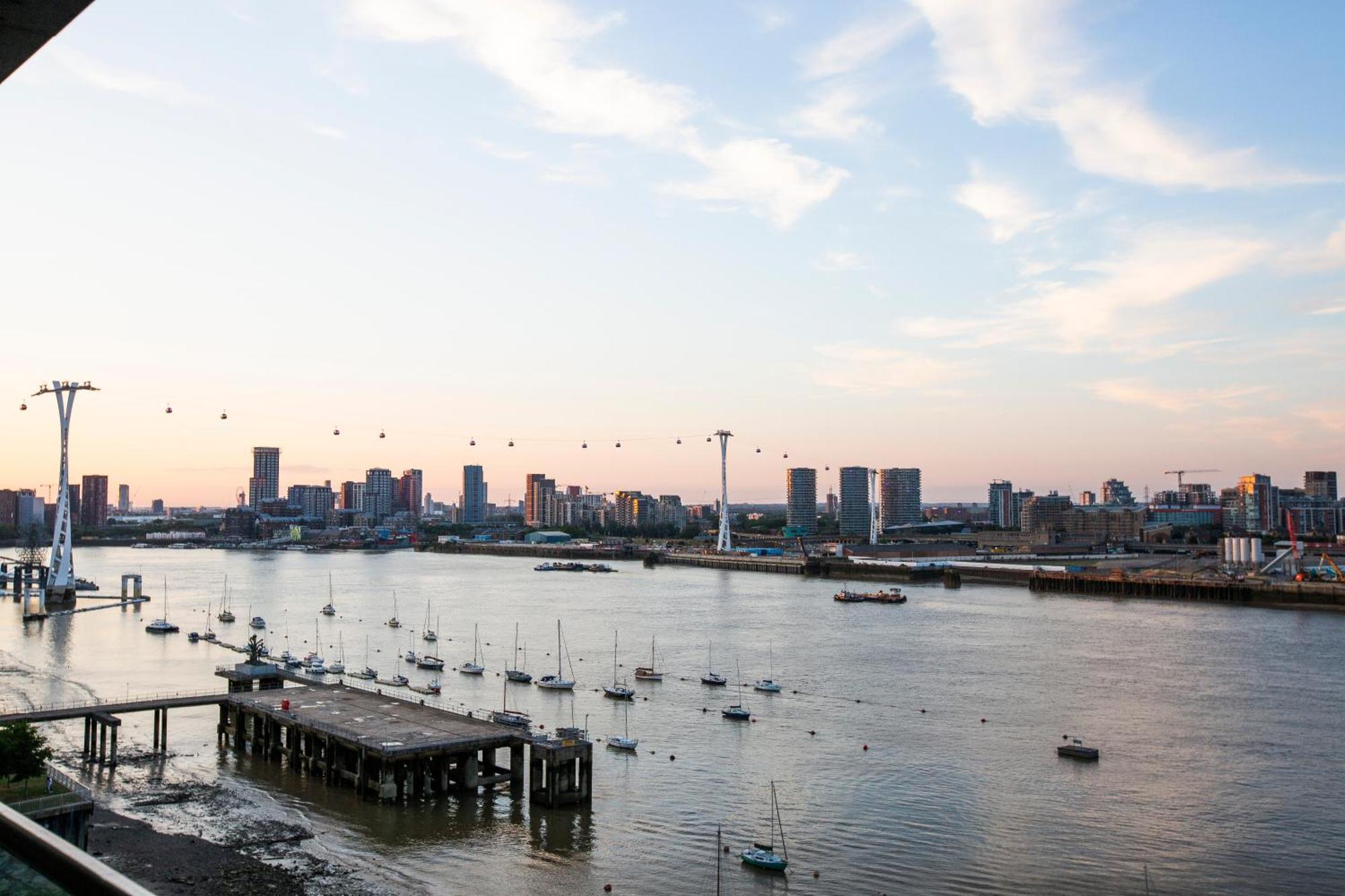 Waterfront- London Greenwich O2 Arena 2 Bed Flat Exterior foto