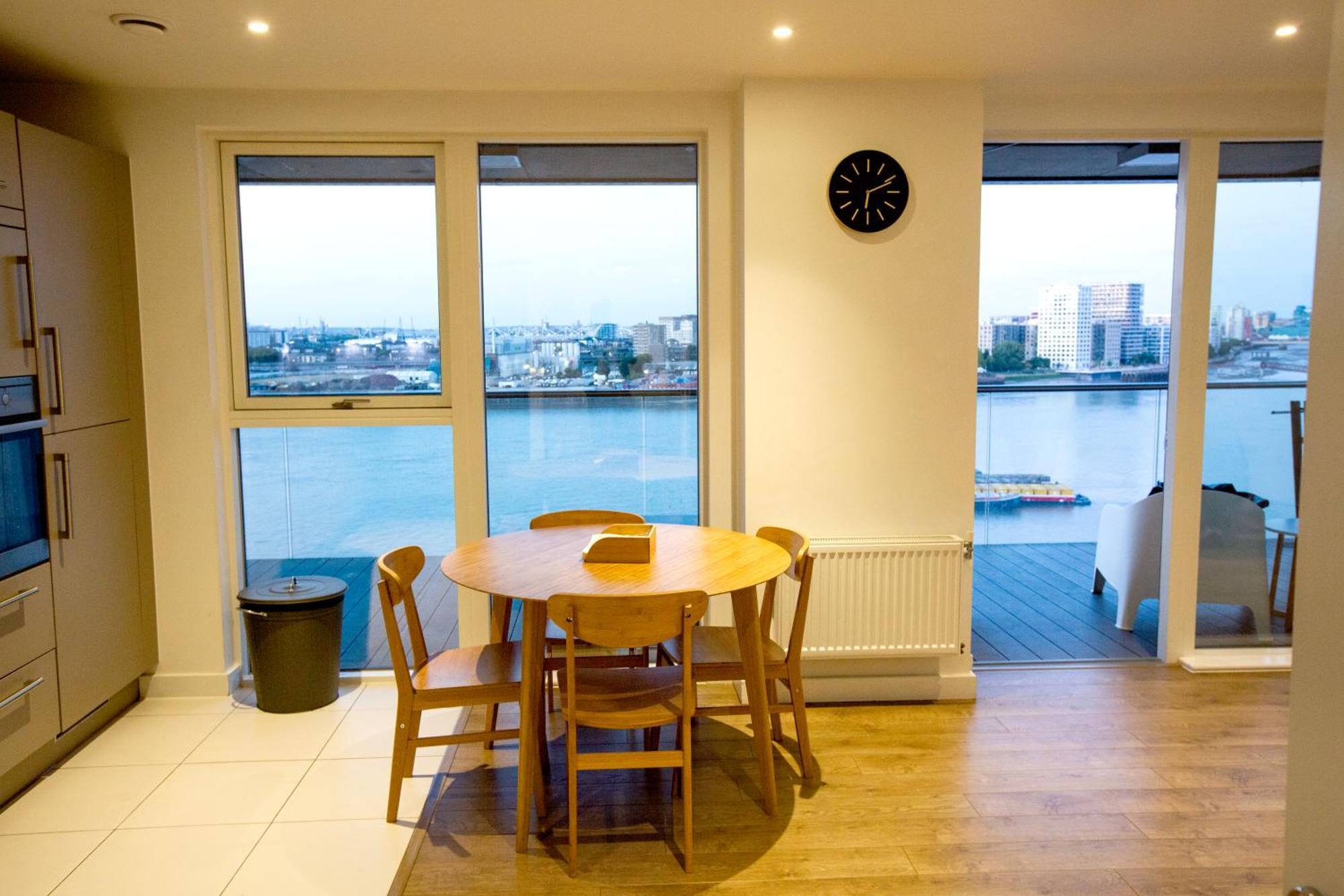 Waterfront- London Greenwich O2 Arena 2 Bed Flat Exterior foto