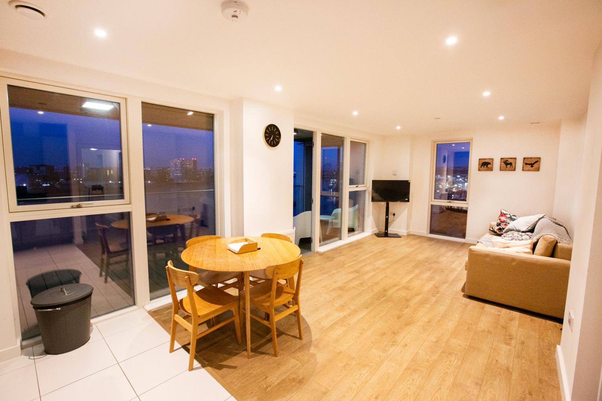 Waterfront- London Greenwich O2 Arena 2 Bed Flat Exterior foto